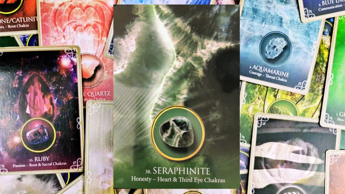 Серафинит. Фото Photo «Eternal Crystals Oracle» Jade-Sky