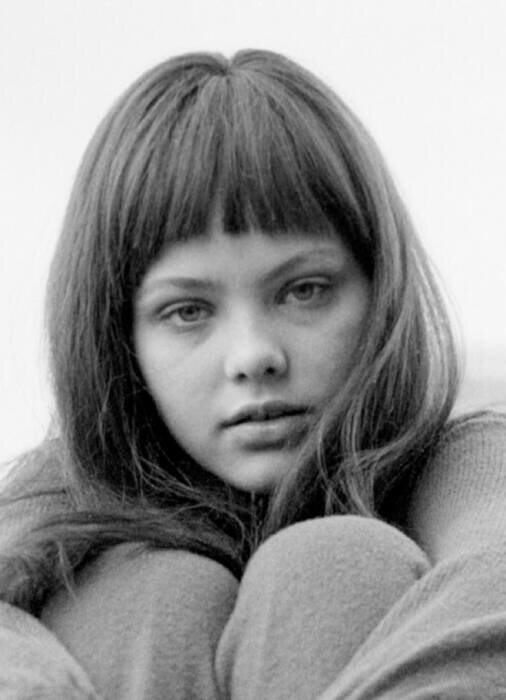 Орнелла Мути в детстве. / Фото: pinterest.com