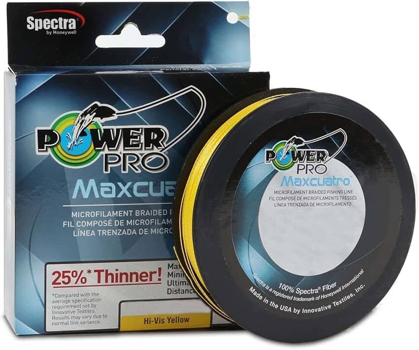 Плетёный шнур PowerPro Maxcuatro Metered