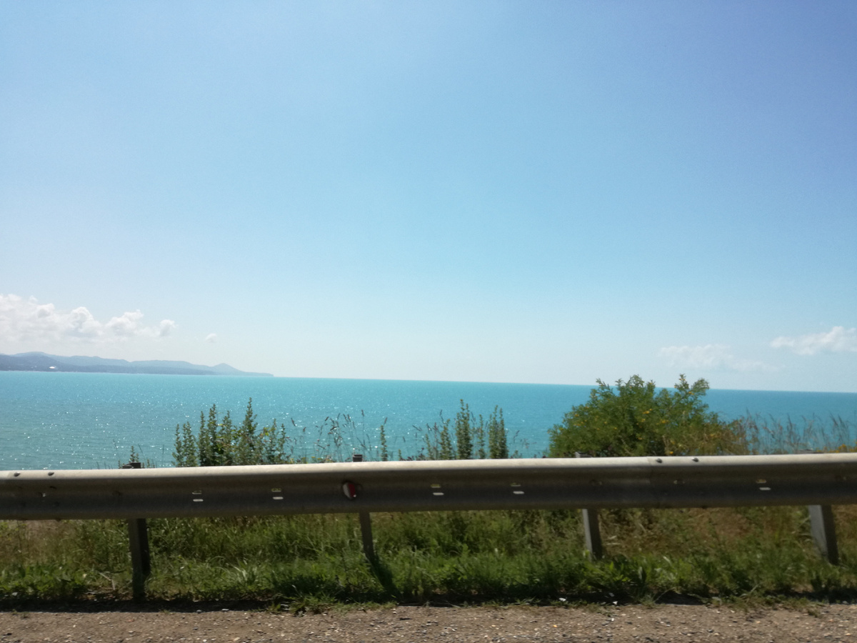 Второй день пути. Море