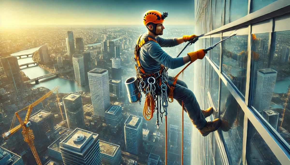 Профессия Промышленный альпинист