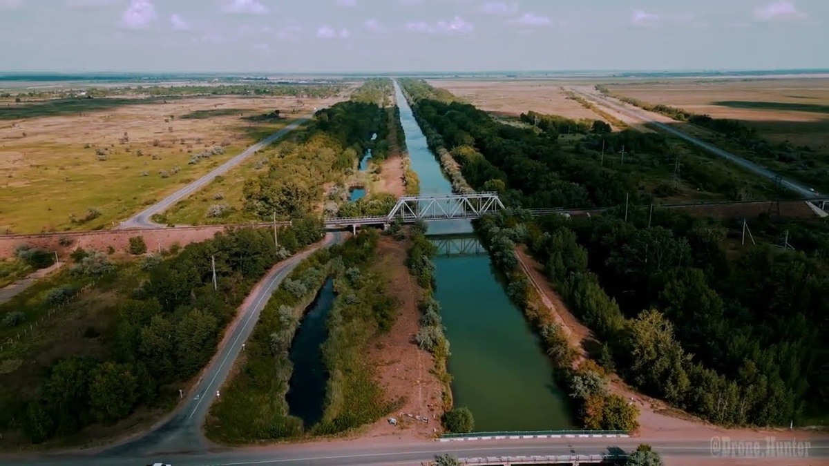 Канал «Иртыш — Караганда». Он стал единственной реализованной частью проекта поворота сибирских рек