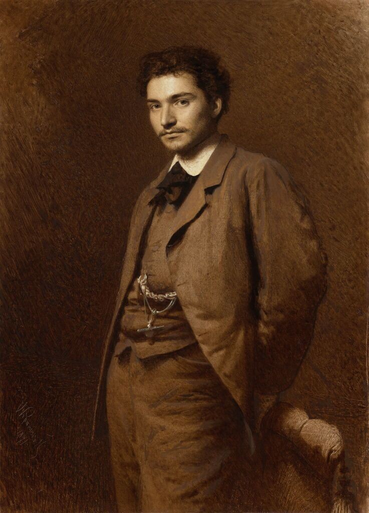 И.Н. Крамской. Портрет художника Васильева, 1870-е гг.