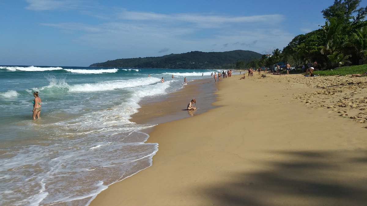 Пляж Карон. Пхукет. 2017 год. Фото автора.