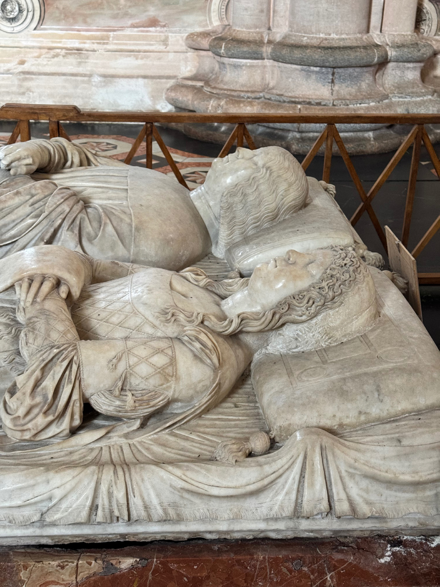 Кристофоро Солари,  Ченотафио Людовико Сфорца и Беатриче д'Эсте