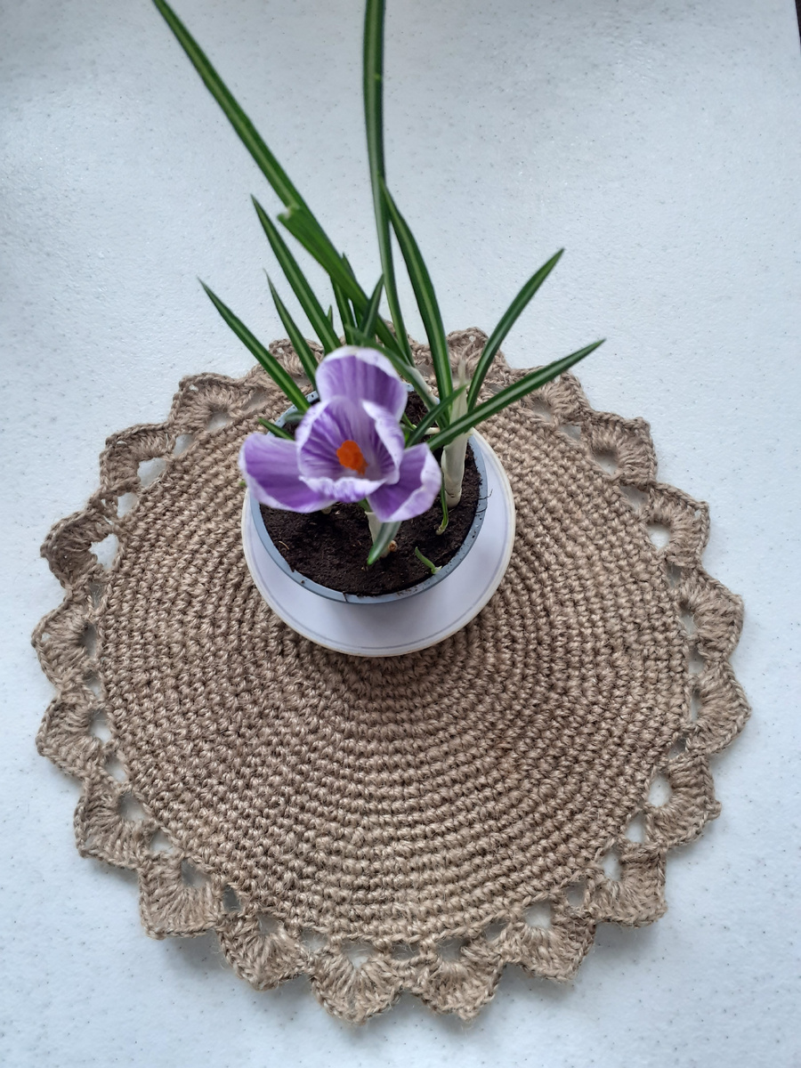 Этот крокус мне Сонечка подарила