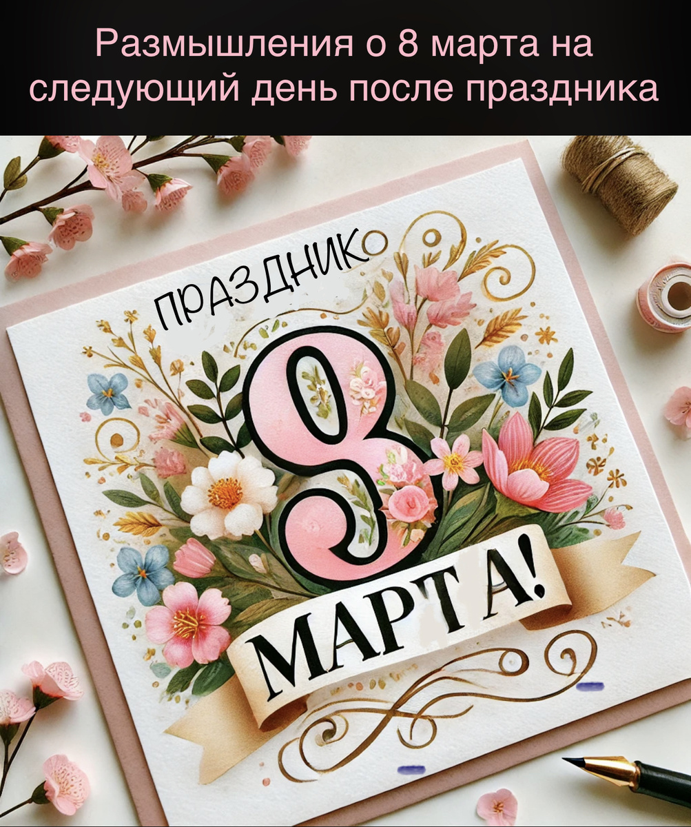 Что для вас праздник 8 марта? 