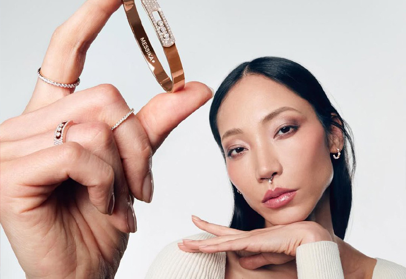 Су Джу Пак в украшениях Messika