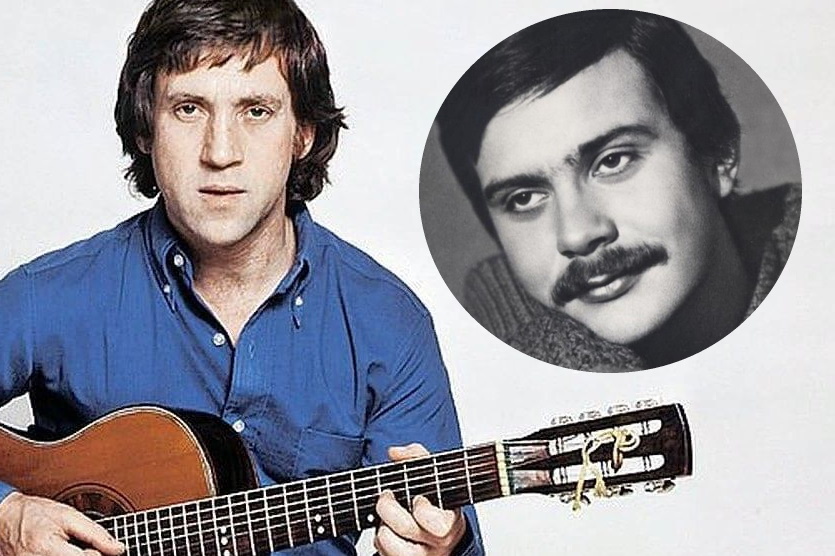 Высоцкий и Михалков, фото из открытых источников