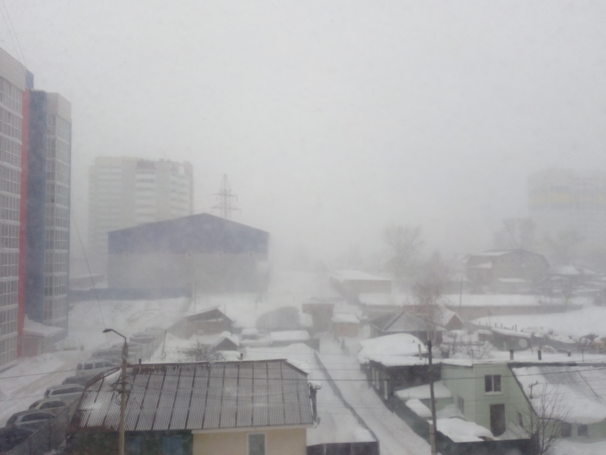 Вот такой буран сейчас. Почти такой же как 49 лет назад.