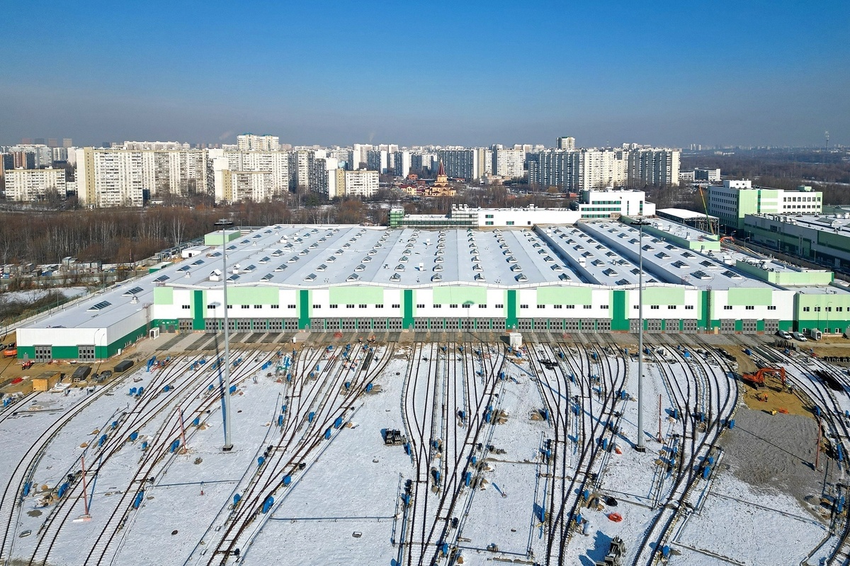 📷 1.1: Электродепо "Южное" Замосковорецкой линии.