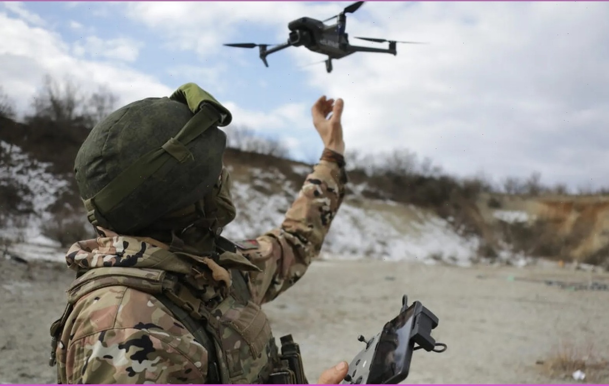 Тренировка с БПЛА