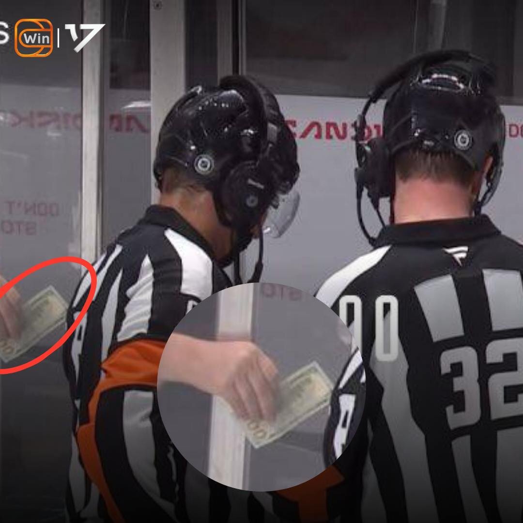 💸 Ничего необычного, просто ситуация на матчах… 

Нет, «Сан-Хосе»

Вот такой интересный кадр сегодня удалось поймать видеооператорам. Но чего именно хотел фанат «Шаркс» от судей – не понятно

