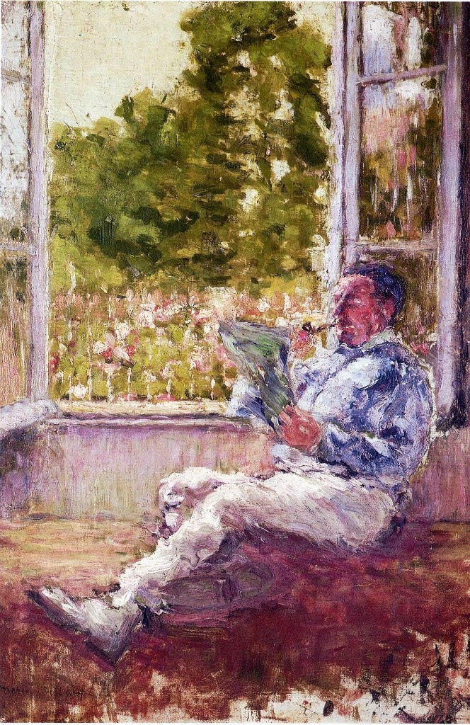 Марсель Дюшан. Человек сидит у окна. 1907