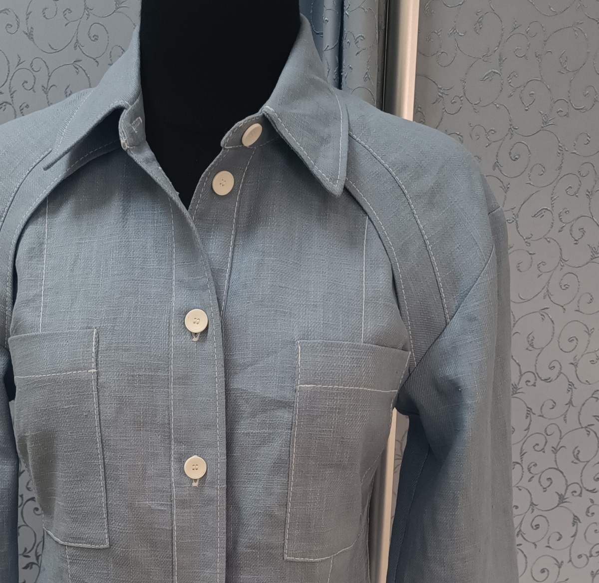 Рубашка уехала домой, проект закончен. А может это только начало? 