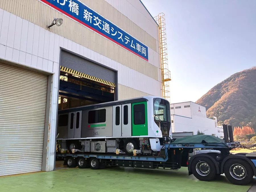 Поезд серии 330 производства Mitsubishi. Источник: Mitsubishi