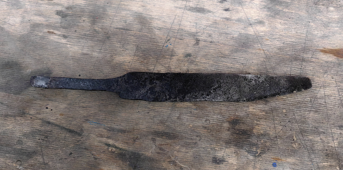 А порадовала она вот такой заготовочкой. С этим и предстоит работать