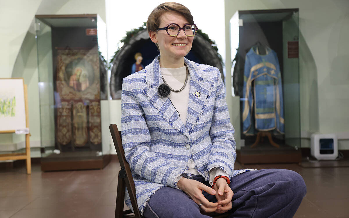 Алиса Астахова: «Когда заканчивала бакалавриат, у меня было прописано в дипломе «Церковно-государственные отношения», когда магистратуру – «Наука и религия». Так что я магистр теологии»Фото: © Рамиль Гали / «Татар-информ»