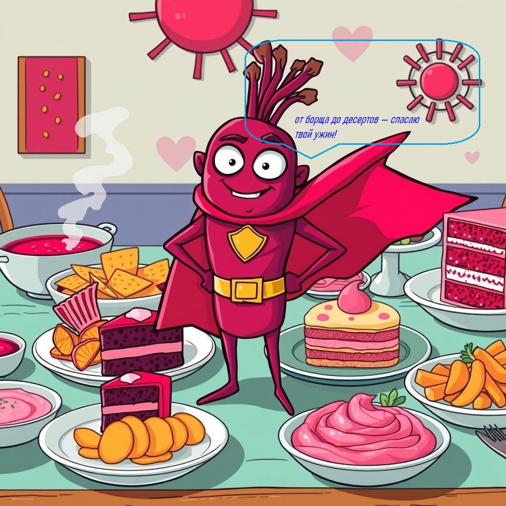 Когда ты думал, что свёкла только для борща, а она уже в торте и мороженом