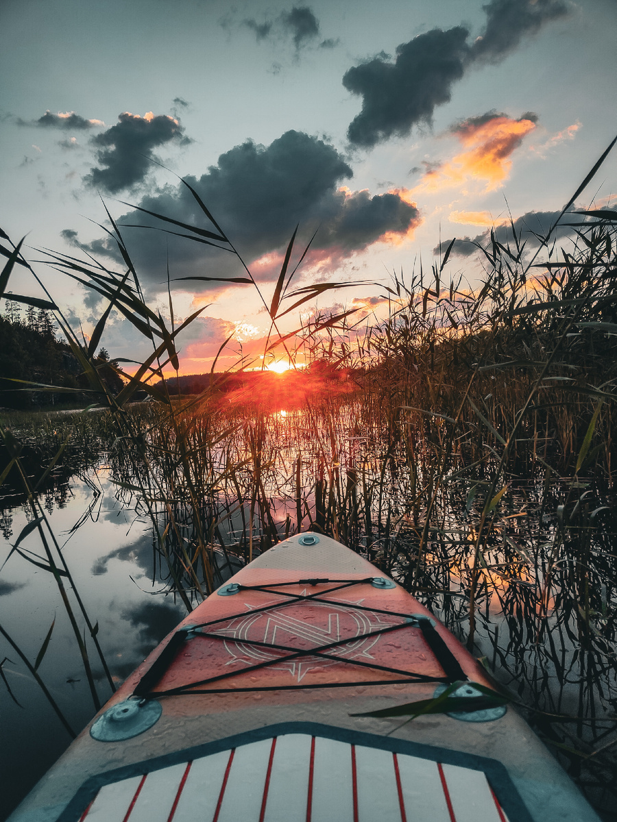 Sup прогулка на Ладожских шхерах