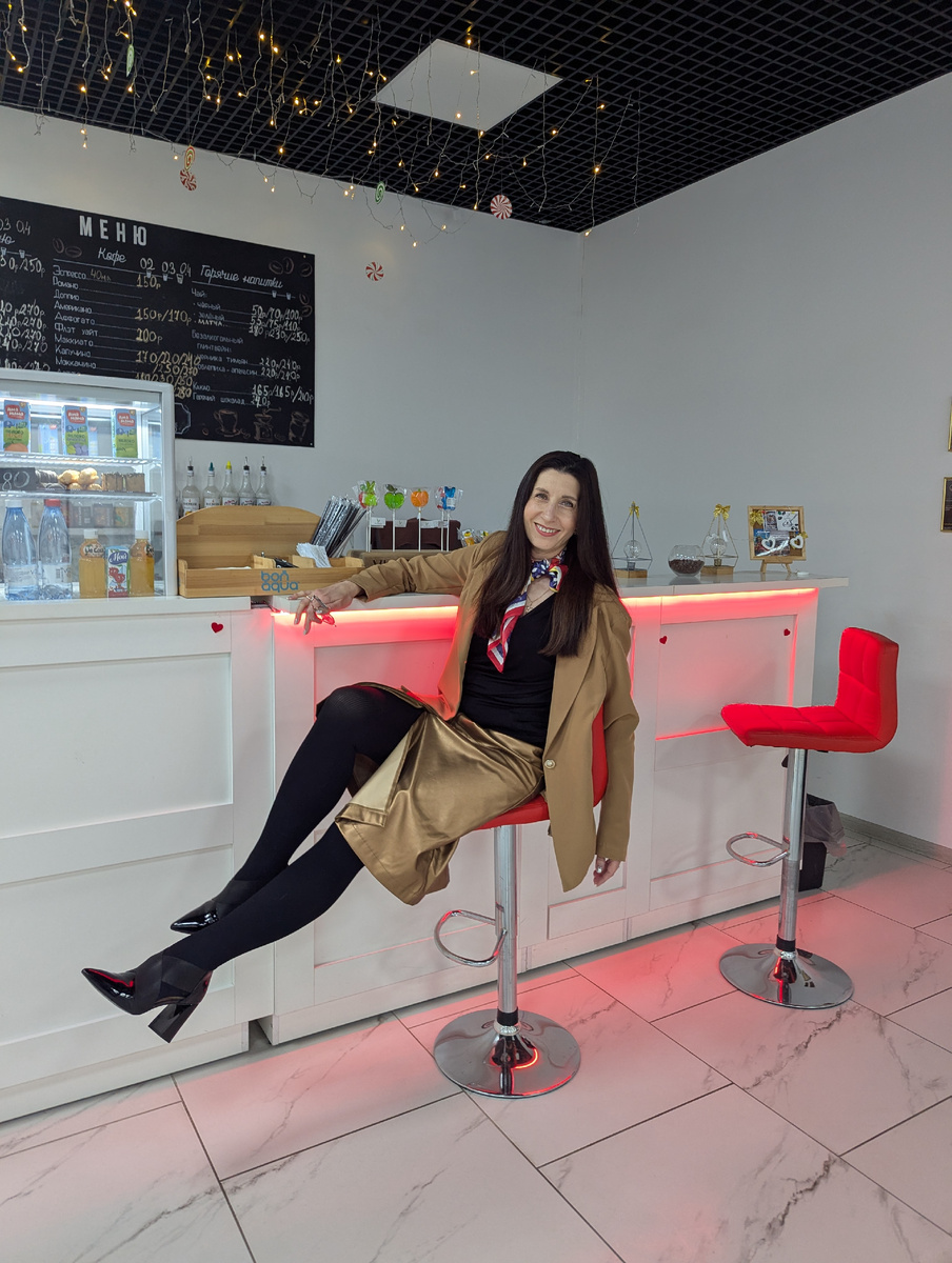 На перерыве в нашей кофейне