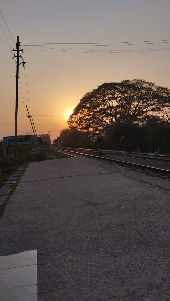 Закат на Ганге