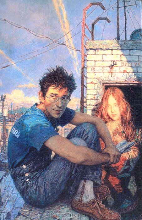 Антон Ломаев. Иллюстрация на обложку книги Алексея Иванова