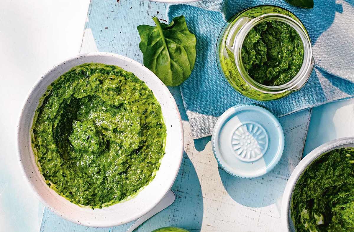 Соус из шпината