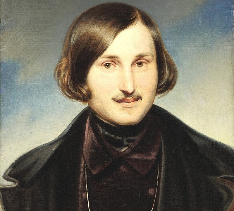 Николай Васильевич Гоголь (1809 - 1852 гг), портрет середины 1840-х годов