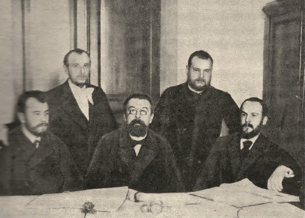 С коллегами по Клинике психиатрии Московского университета