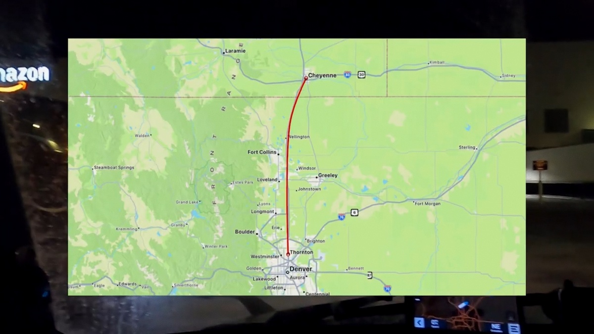 Берём груз в сторону востока