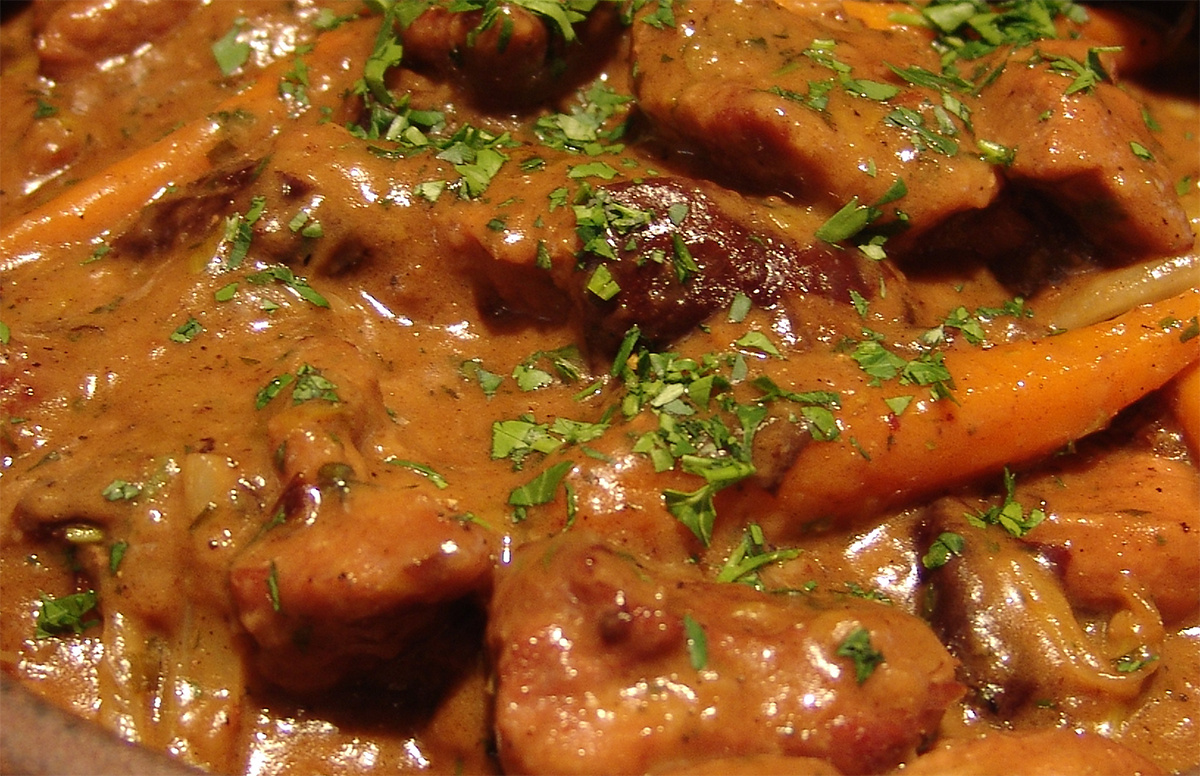 Подлива из свинины