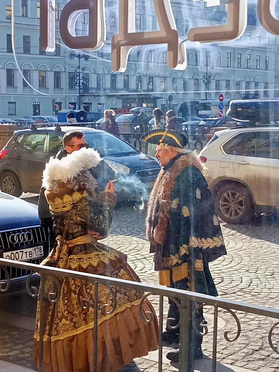 Вид из окна "Пирогового дворика". Фото автора