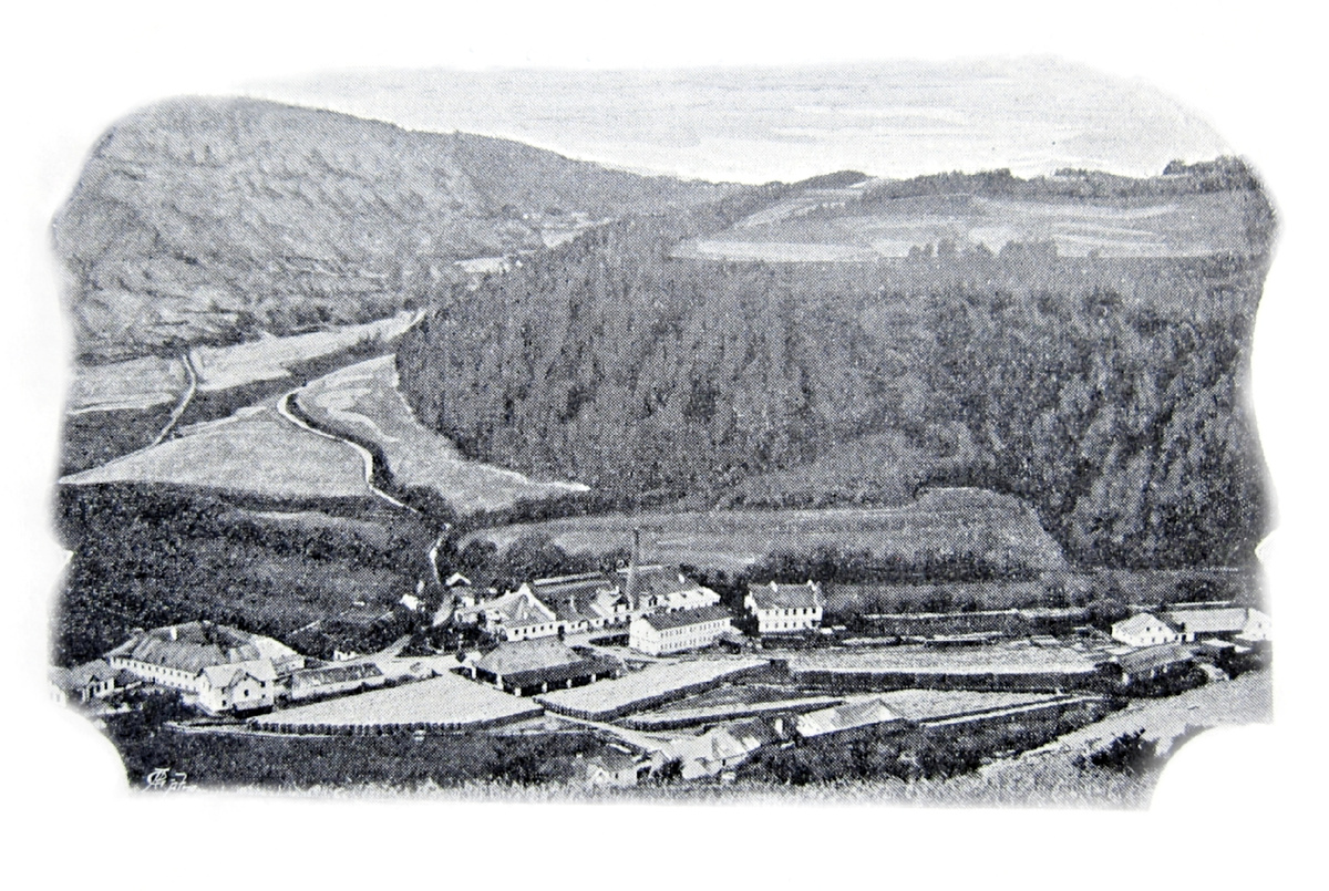 Loetz Witwe фабрика в середине 19 века