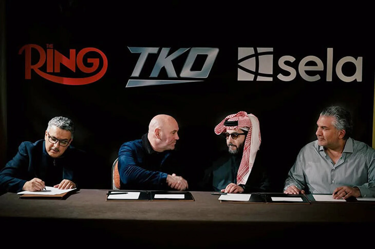     Дана Уайт и Турки Аль Аш-Шейх