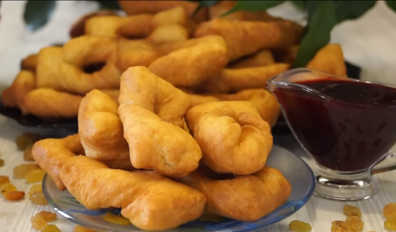 "Вергуны" на кефире... рецепт из детства.