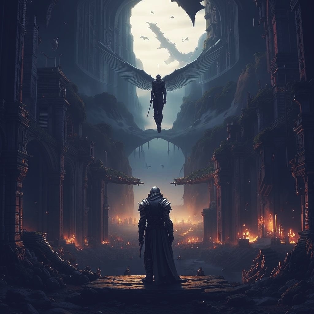 Изображение создано при помощи GigaChat. Для создания использовалась выше приведенная цитата.