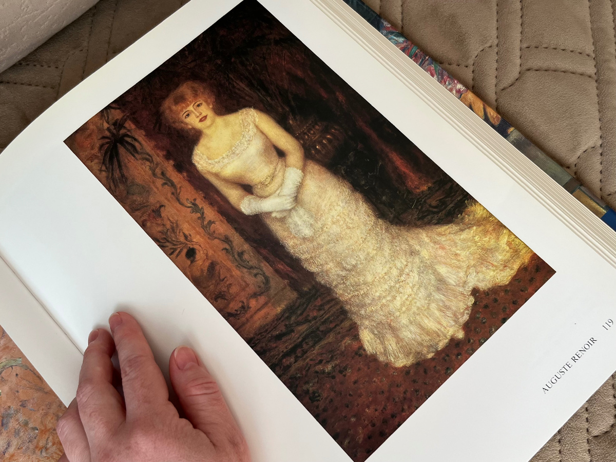 Пьер Огюст Ренуар. Портрет актрисы Жанны Самари. 1878