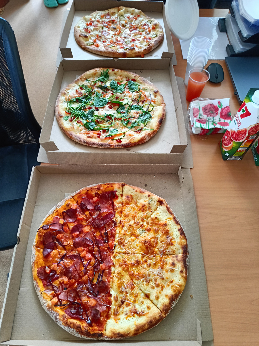 Пицца на 7 марта