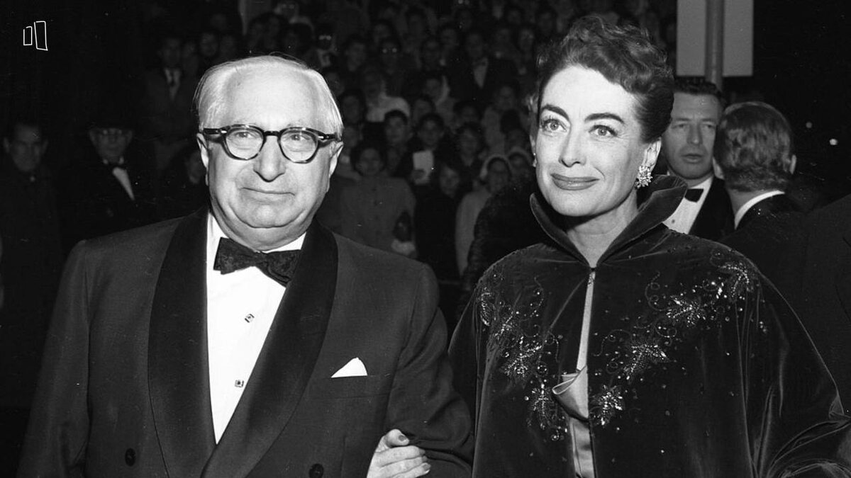 Луис Майер и Джоан Кроуфорд, 1953 год