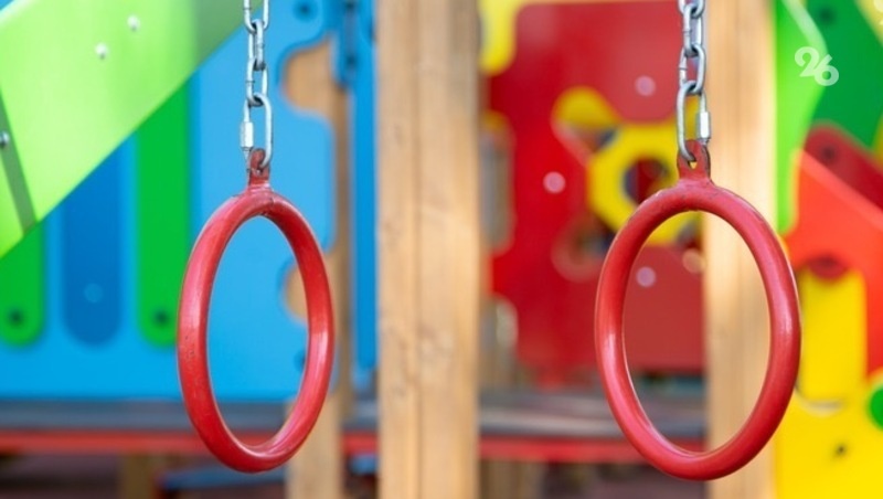    Современная детская площадка появится в станице Рождественской Фото: ИА «Победа26»