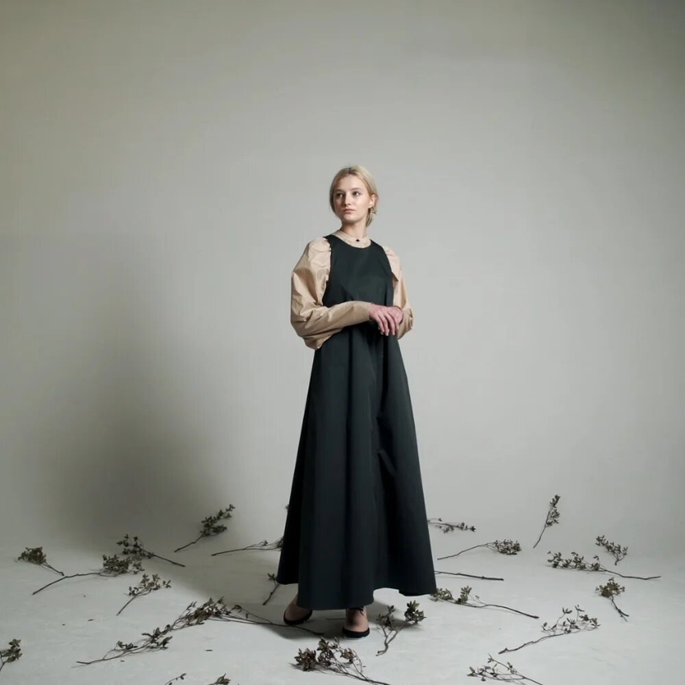 Косоклинный сарафан, 100% хлопок, 10 500 р.