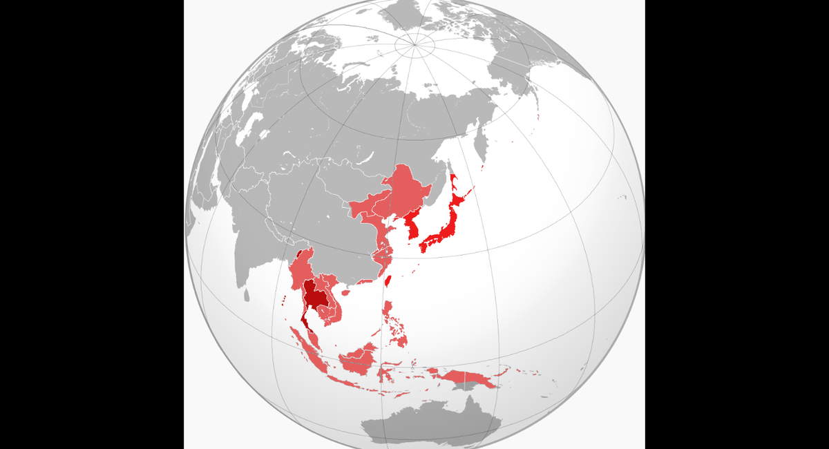 Территории, на которые протянули свою руку японцы 