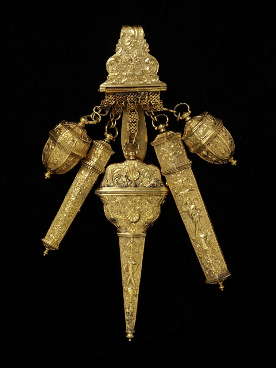 1730-1735 (made) - http://collections.vam.ac.uk/item/O113893/chatelaine-unknown/