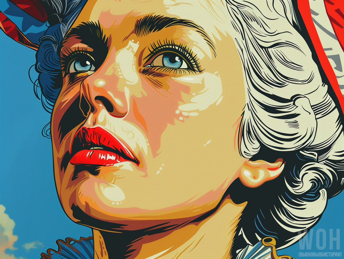 Вольное изображение Екатерины II / © WOH