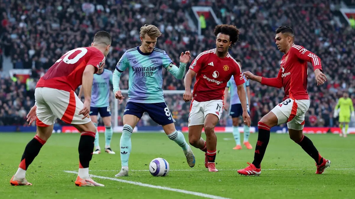 "Манчестер Юнайтед" и "Арсенал" сыграли 9 марта в чемпионате АПЛ. Фото: REUTERS