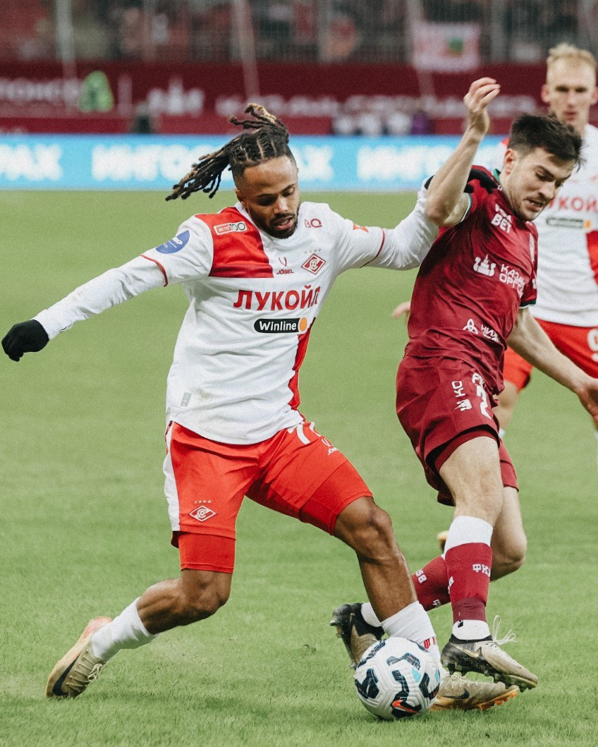 "Рубин" сумел остановить "Спартак". Фото тг-канал "Спартака"