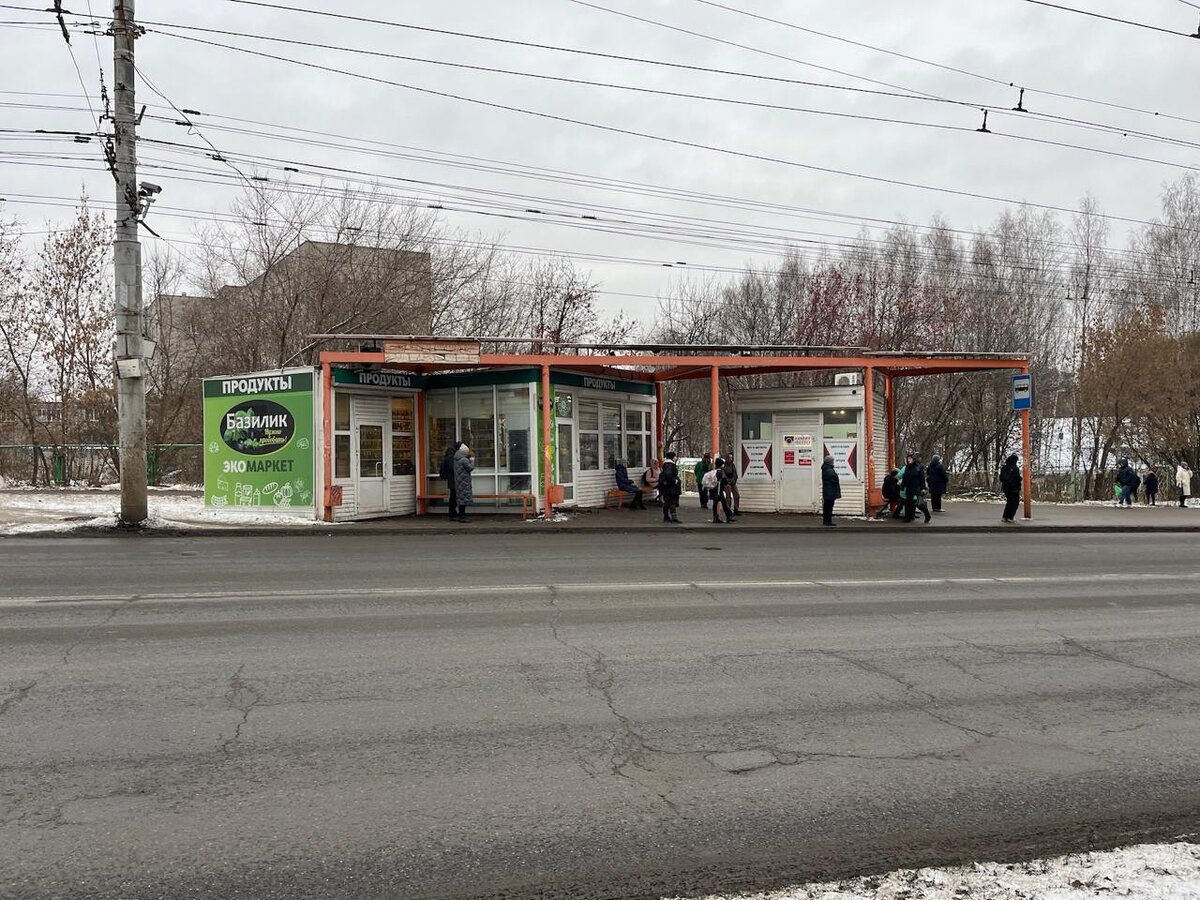 Остановочный комплекс г. Ижевска