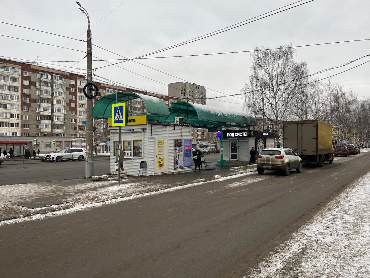 Остановочный комплекс г. Ижевска