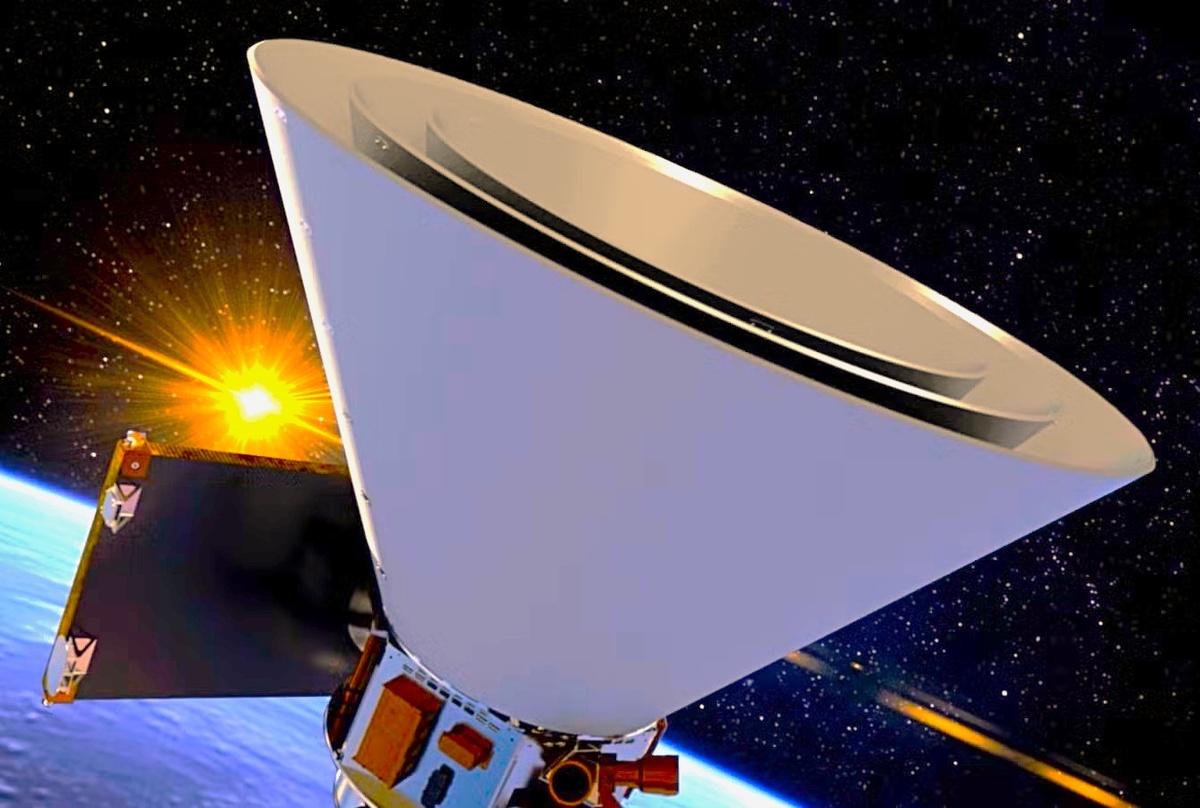 Иллюстрация телескопа SPHEREx. Источник: https://screenrant.com/nasa-spherex-space-telescope-explained